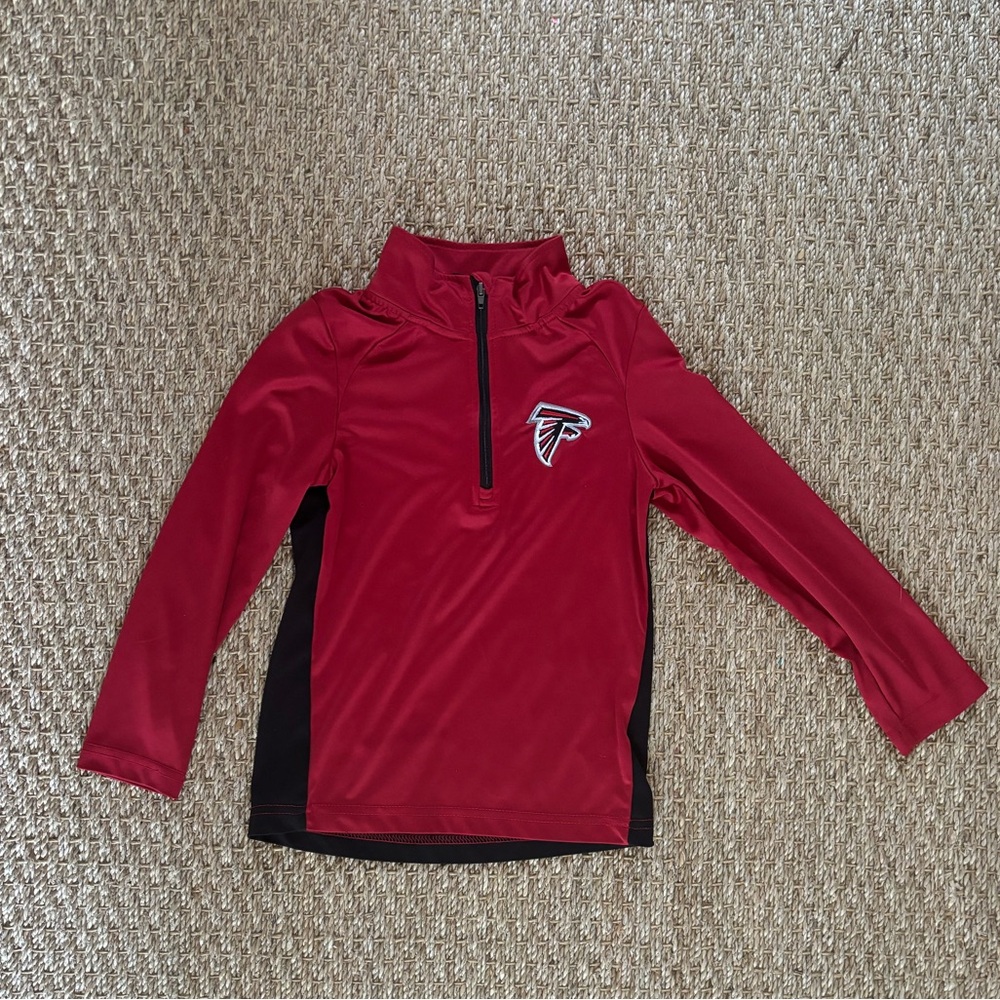 ATL FALCONS | Kids Quarter Zip Pullover M 5/6